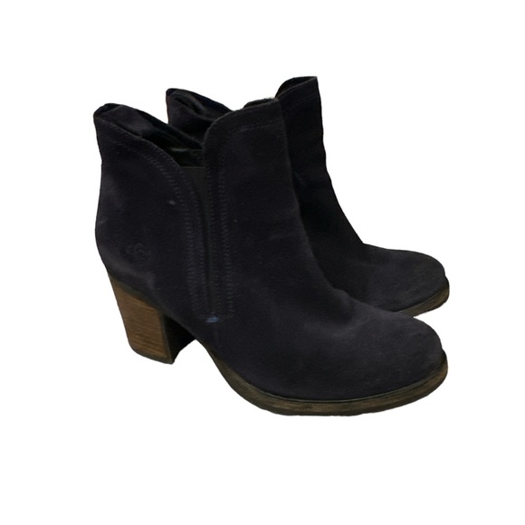 Bos & Co Belfield Navy Boote size 38-USA 8 - Picture 1 of 8